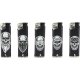 Lux Piezo Genanvendelig Lighter "Skull"