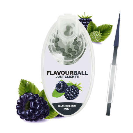 FLAVOUR "Brombær Mint" Aromakapsler, 100 kapsler