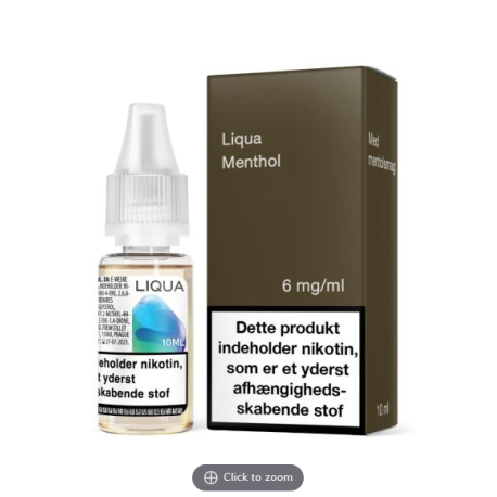 LIQUA Menthol 10 ml 50/50 6mg