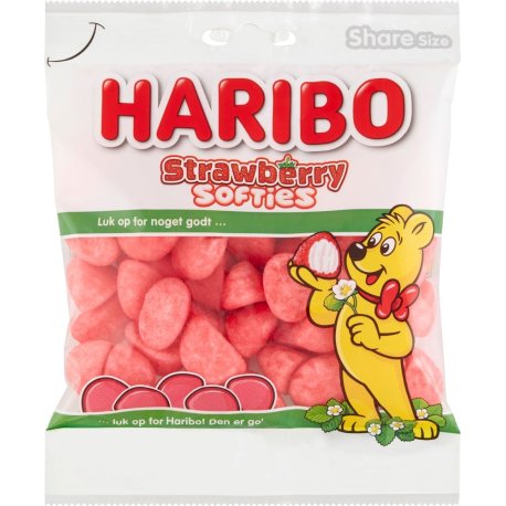 Haribo Strawberry Softies 120 gr