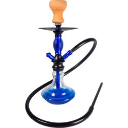 Shisha "Aisha" Gennemsigtig, Blå Vase 38 cm