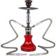 Shisha "Akaba" rød 40 cm