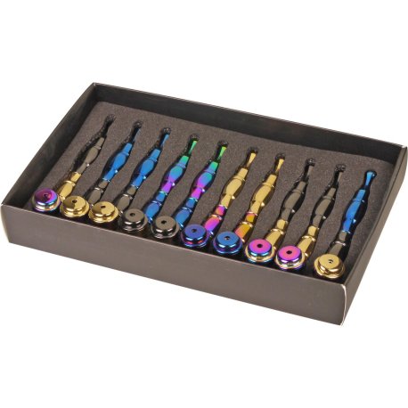 Metalpibe Rainbow Assorteret Med Sigte 11 cm