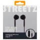 STREETZ In-Ear iPhone høretelefon "Sort"