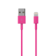 Sinox One Lightning kabel. 1,0 meter "Pink"