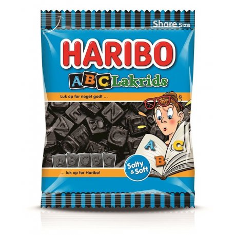 Haribo ABC-Lakrids 120 Gr