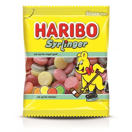 Haribo Syrlinger 120 Gr