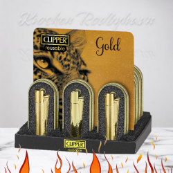 Clipper Lighter Metal "Gold"