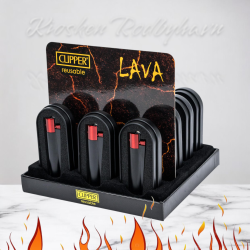 Clipper Lighter Metal "Lava"