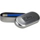 Clipper Lighter Metal "Blue & Silver"