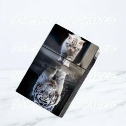 Cigaret Etui Kort m Click "Tiger"