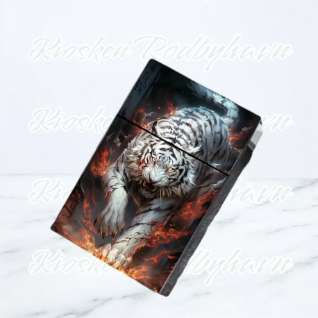 Cigaret Etui Kort m Click "Tiger 2"