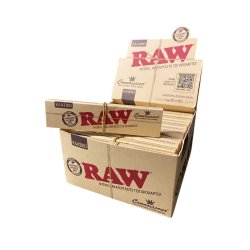 RAW Connoisseur Classic Paper King Size Slim Med Filter