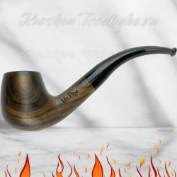 Pibe "Mr. Pipe"Redwood brun pol. 9mm, Uden Ring