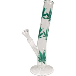 Bong Glas Buet "Multi Leaf" H 26 cm