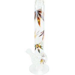 Bong Glas "Multi Leaf" H 37 cm