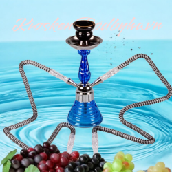 Shisha "Doha" Blå 30 cm