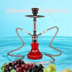 Shisha "Akaba" Rød 40 cm