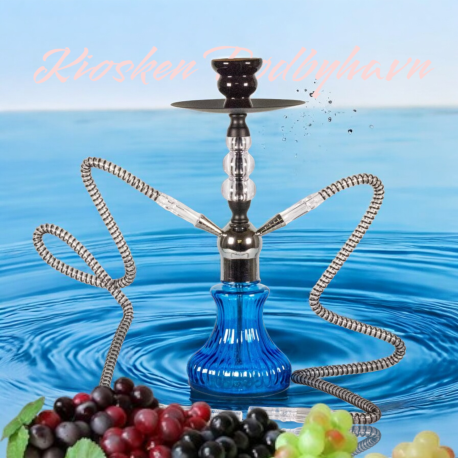 Shisha "Akaba" Blå 40 cm