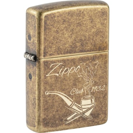 Org. ZIPPO Pipe Lighter rod. antik gel "Zippo Pipe"