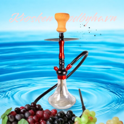 Shisha Rabia" Gennemsigtig 45 cm