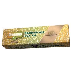 Greengo-FLY Tray Set 1 stk Brown Silk