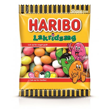 Haribo Lakridsæg 120 Gr