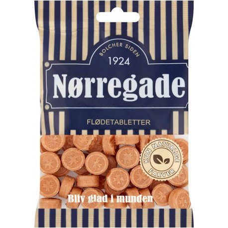 Nørregade Flødetabletter 100 gr