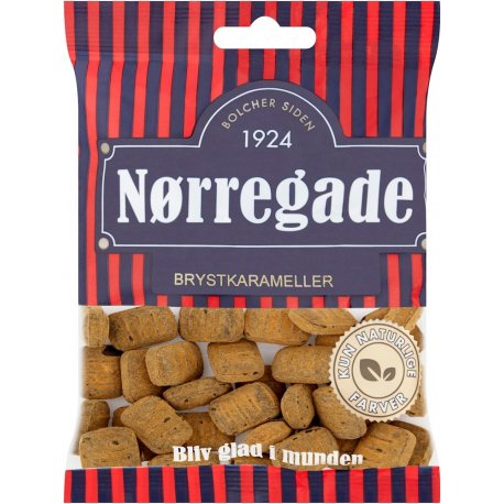 Nørregade Brystkarameller 115 gr