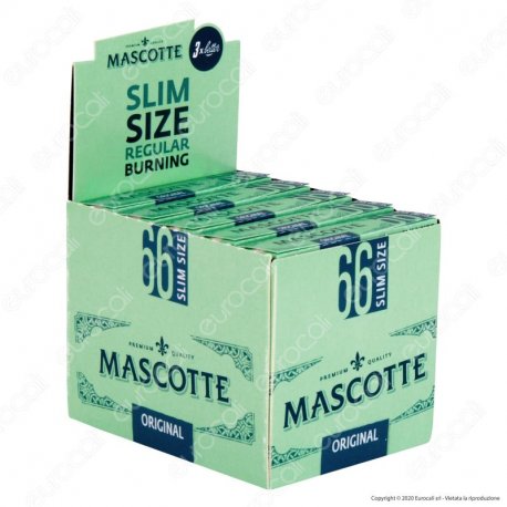 Mascotte Slim Paper 66 stk