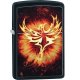 Org.ZIPPO Sort Mat Farve "Phoenix"