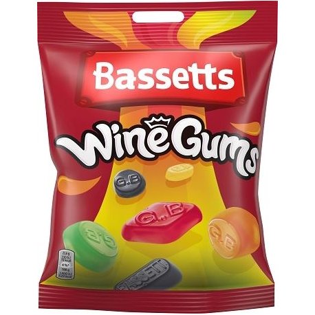 Bassets Engelsk Winegum 190 gr