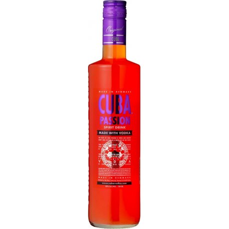 CUBA Passion Vodka 30% 70 cl