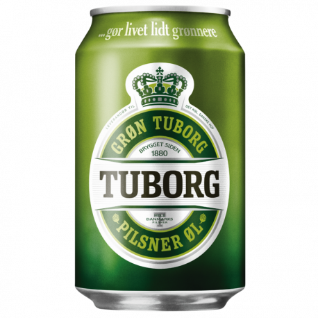 Tuborg Grøn 33 cl DS