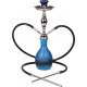 Shisha Vandpibe "Saida" Blå 49 cm