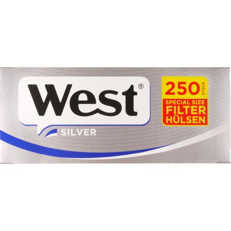 West Special Filter Silver 250 stk